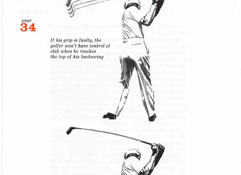 Clubface Control — Ravielli-style illustration
