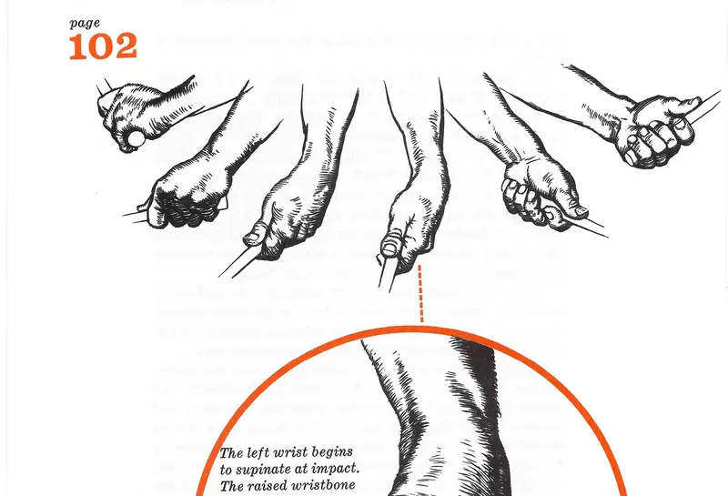Lead Wrist — Ravielli-style illustration